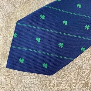 Patrick Francis Ireland Shamrock Clover St Patrick’s Day Tie
